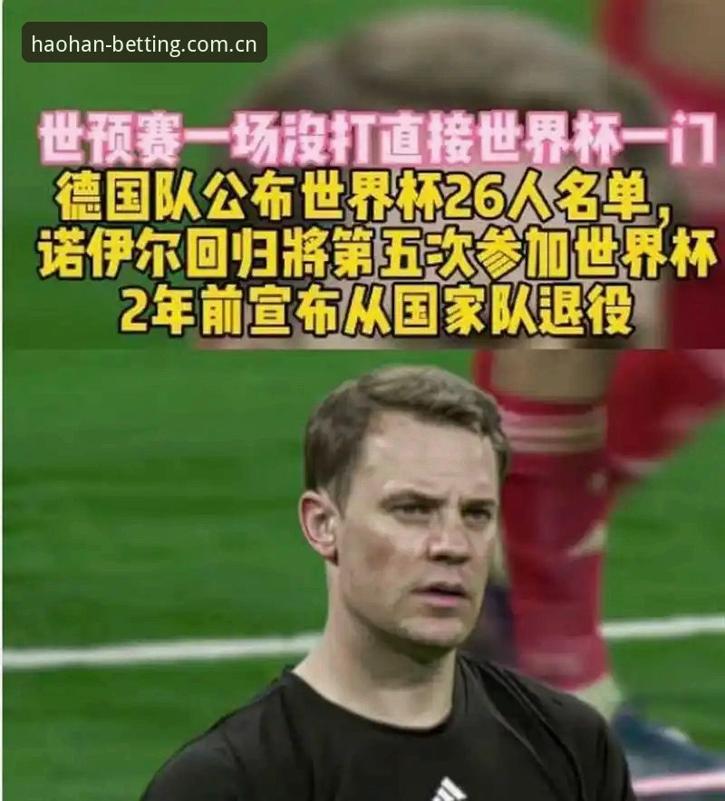 揭秘德国队世界杯大名单背后的真相:诺伊尔40岁回归,18岁新星如何逆袭?